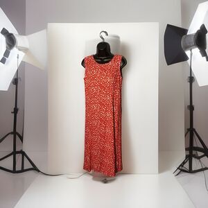 Erika Dress Women's Summer‎ Small Red White